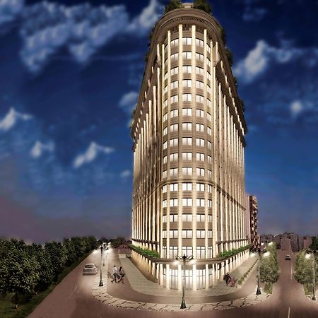 Modern Flatiron Apartment, Skopje Center Exteriér fotografie