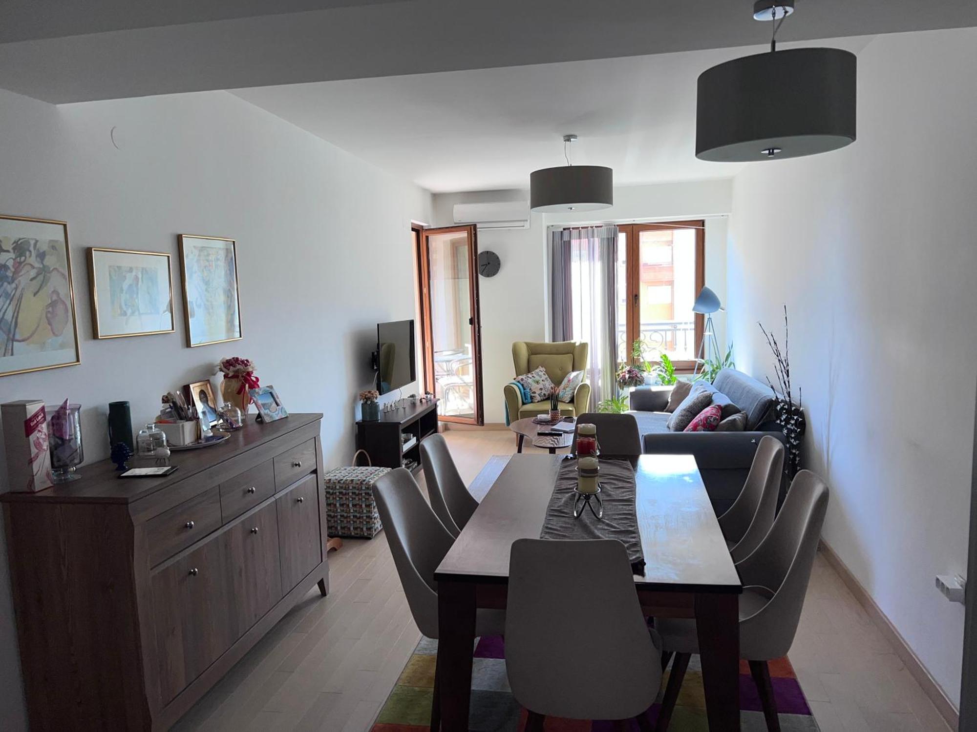 Modern Flatiron Apartment, Skopje Center Exteriér fotografie