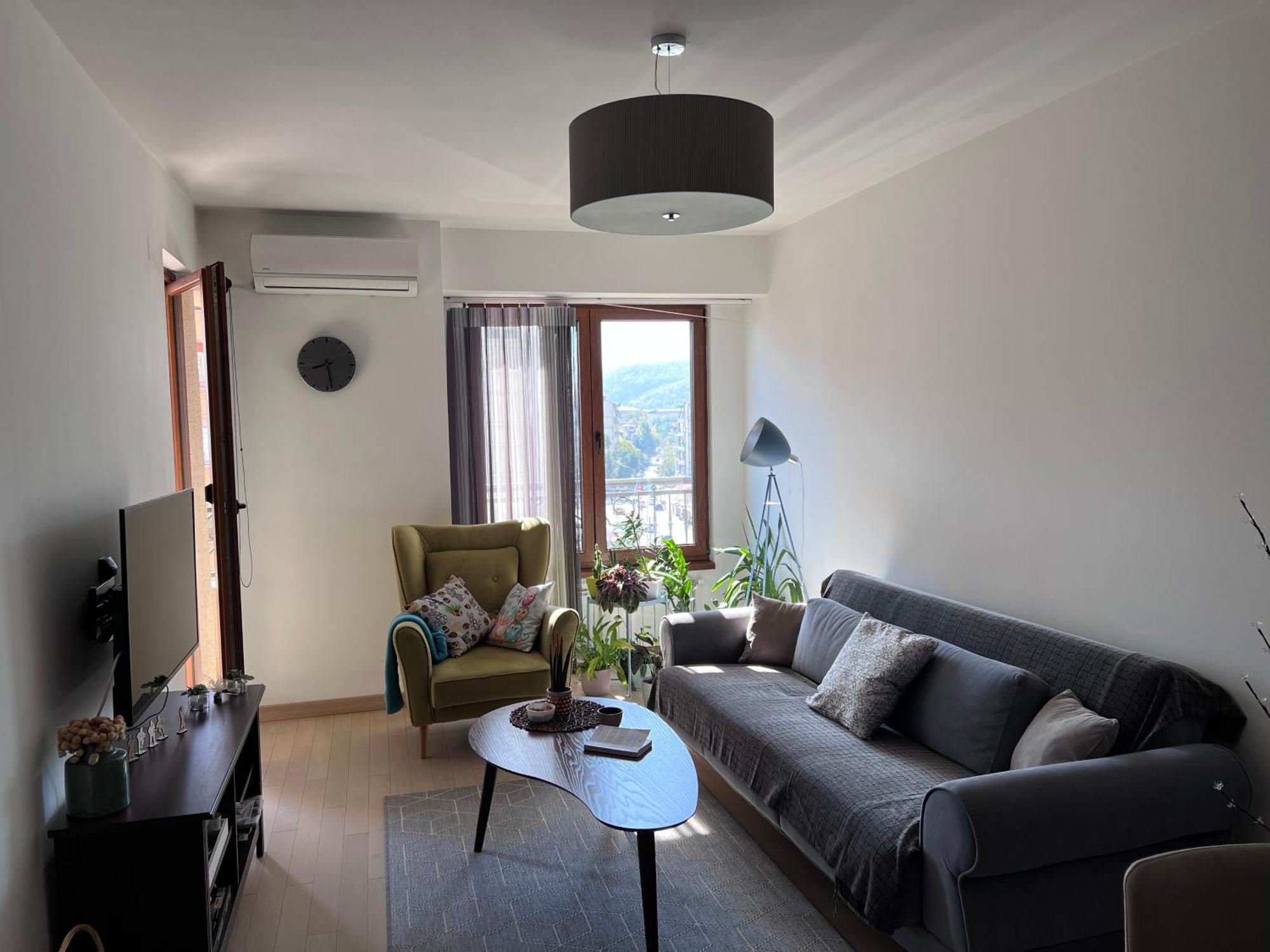Modern Flatiron Apartment, Skopje Center Exteriér fotografie
